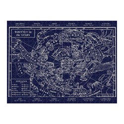 Chronicle Books / Galison (9780735354258) - "Cosmos Birthstones & The Zodiac" - 500 brikker puslespil