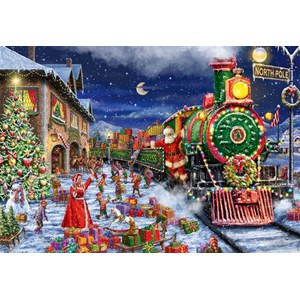 Jumbo (11268) - "Santa’s Special Delivery" - 1000 brikker puslespil