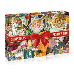 Gibsons (G7094) - "Christmas Festive Fun" - 1000 brikker puslespil