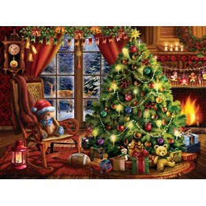 SunsOut (28846) - Tom Wood: "Christmas Memories" - 1000 brikker puslespil