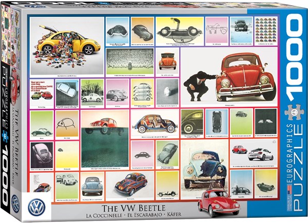 Eurographics (6000-0800) - "Vw Beetle Bilen" - 1000 brikker puslespil