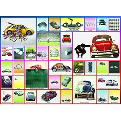Eurographics (6000-0800) - "Vw Beetle Bilen" - 1000 brikker puslespil