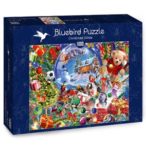 Bluebird Puzzle (70236) - "Christmas Globe" - 1000 brikker puslespil