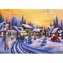 Bluebird Puzzle (70100) - "A Christmas Story" - 1500 brikker puslespil