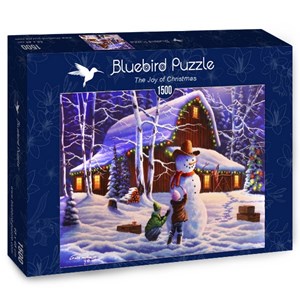 Bluebird Puzzle (70098) - "The Joy of Christmas" - 1500 brikker puslespil