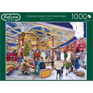 Falcon (11266) - Trevor Mitchell: "Coming Home for Christmas" - 1000 brikker puslespil