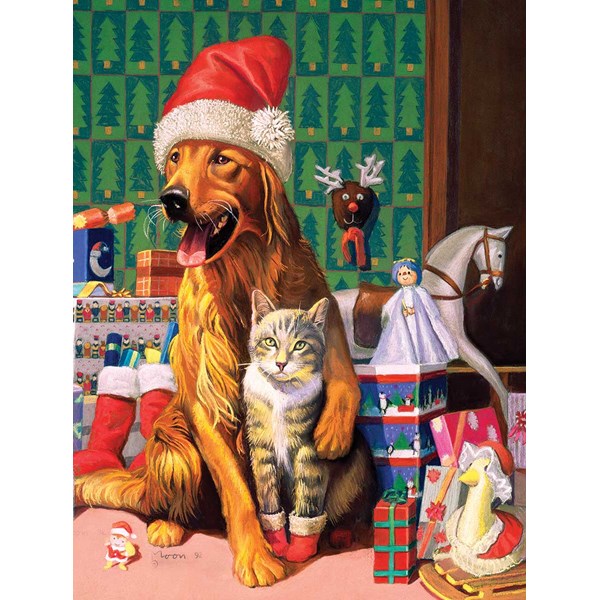 SunsOut (28037) - "The Christmas Spirit" - 500 brikker puslespil