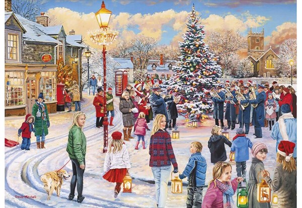 Gibsons (G6275) - "Christmas Chorus" - 1000 brikker puslespil