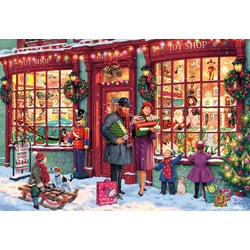 Gibsons (G8016) - "Christmas Toy Shop" - 2000 brikker puslespil