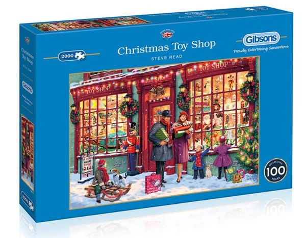Gibsons (G8016) - "Christmas Toy Shop" - 2000 brikker puslespil