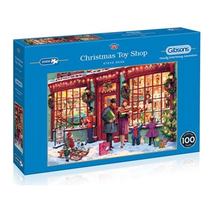 Gibsons (G8016) - "Christmas Toy Shop" - 2000 brikker puslespil