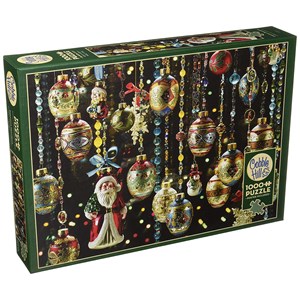 Cobble Hill (80140) - "Christmas Ornaments" - 1000 brikker puslespil