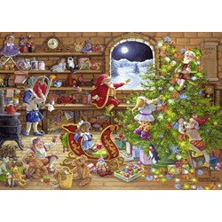 Ravensburger (19882) - "Countdown to Christmas" - 1000 brikker puslespil