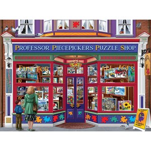 SunsOut (70615) - "Professor Puzzle Shop" - 1000 brikker puslespil
