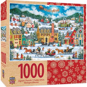 MasterPieces (71773) - "Christmas Eve Fly By" - 1000 brikker puslespil