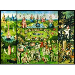 Eurographics (6000-0830) - Hieronymus Bosch: "The Garden of Earthly Delights, Triptych" - 1000 brikker puslespil