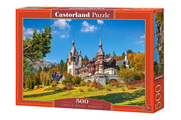 Castorland (B-53292) - "Castle Peles, Romania" - 500 brikker puslespil