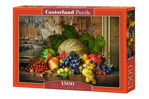 Castorland (C-151868) - "Still Life with Fruits" - 1500 brikker puslespil