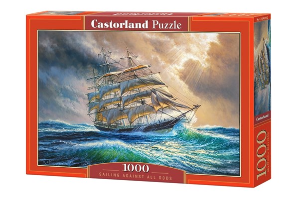 Castorland (C-104529) - "Sailing Against All Odds" - 1000 brikker puslespil