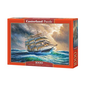 Castorland (C-104529) - "Sailing Against All Odds" - 1000 brikker puslespil