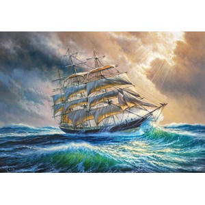 Castorland (C-104529) - "Sailing Against All Odds" - 1000 brikker puslespil