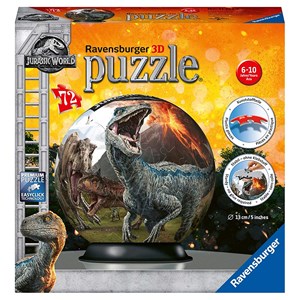 Ravensburger (11757) - "Jurassic World" - 72 brikker puslespil