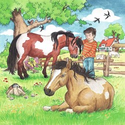 Ravensburger (09351) - "My Favorite Animals" - 49 brikker puslespil