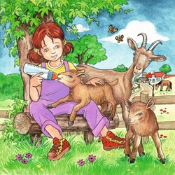 Ravensburger (09351) - "My Favorite Animals" - 49 brikker puslespil