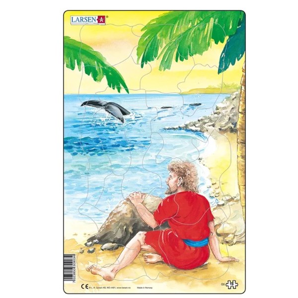 Larsen (G5-01) - "Jonas and Moses" - 18 brikker puslespil