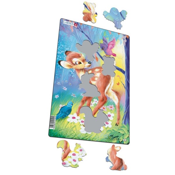 Larsen (CU1-1) - "Cute Animals" - 14 brikker puslespil