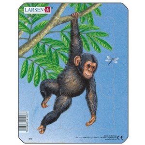 Larsen (M9-2) - "Monkey" - 9 brikker puslespil