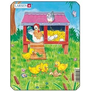 Larsen (M1-4) - "Cute Animals" - 10 brikker puslespil