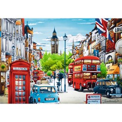 Trefl (10557) - "London street" - 1000 brikker puslespil