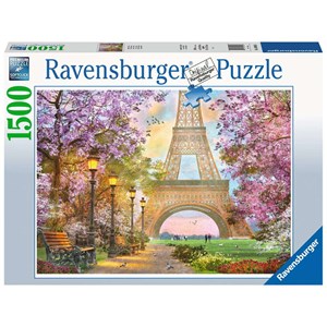 Ravensburger (16000) - "Paris Romance" - 1500 brikker puslespil