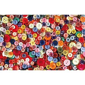 Piatnik (5687) - "Buttons" - 1000 brikker puslespil