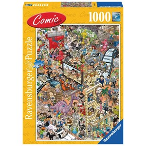 Ravensburger (14985) - "Hollywood" - 1000 brikker puslespil