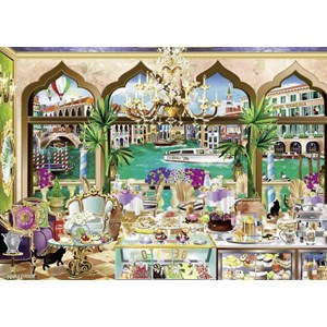 Ravensburger (13986) - "Dolcevita" - 1000 brikker puslespil