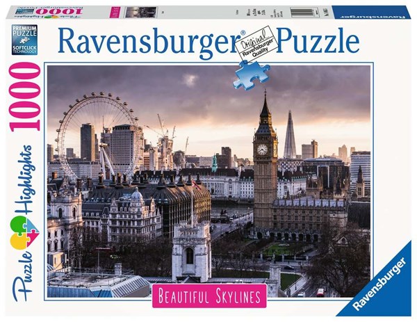 Ravensburger (14085) - "London" - 1000 brikker puslespil