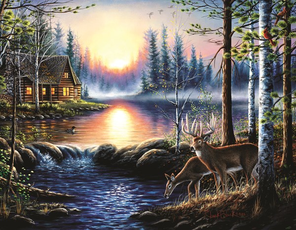 SunsOut (55104) - Chuck Black: "Total Bliss" - 1000 brikker puslespil