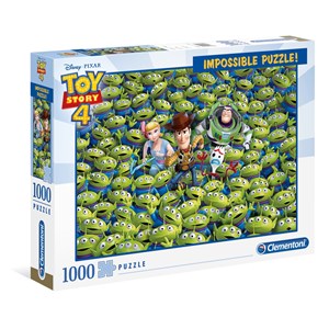Clementoni (39499) - "Toy Story 4" - 1000 brikker puslespil