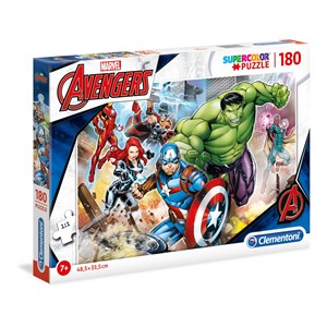 Clementoni (29295) - "Marvel Avengers" - 180 brikker puslespil