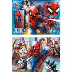 Clementoni (21608) - "Marvel Spider-Man" - 60 brikker puslespil