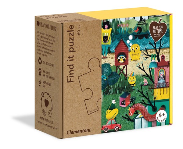 Clementoni (16219) - "Autumn Floor" - 60 brikker puslespil