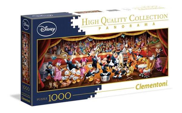 Clementoni (39445) - "Disney Orchestra" - 1000 brikker puslespil