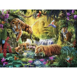 Ravensburger (16005) - "Tigre" - 1500 brikker puslespil