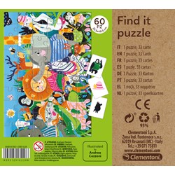 Clementoni (16220) - "All together" - 60 brikker puslespil