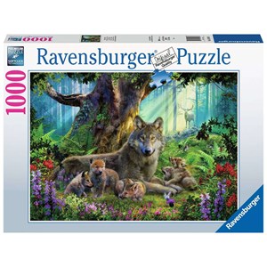 Ravensburger (15987) - "Wolves in the Forest" - 1000 brikker puslespil