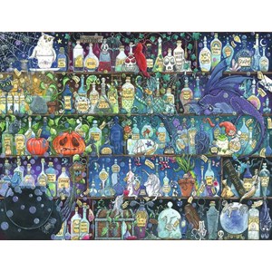 Ravensburger (16010) - "Poisons and Potions" - 2000 brikker puslespil
