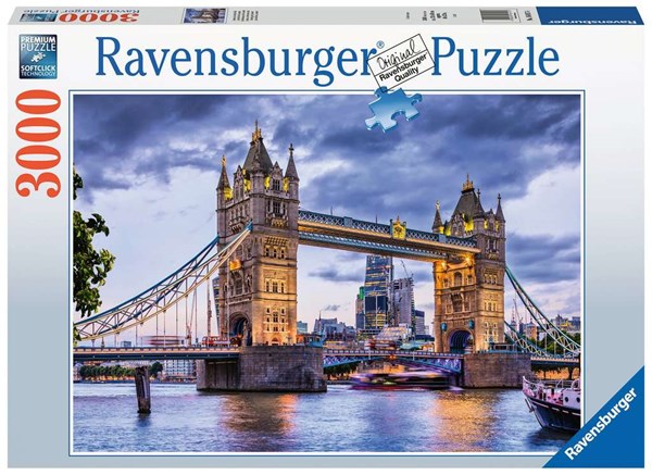 Ravensburger (16017) - "Looking Good, London" - 3000 brikker puslespil