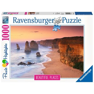 Ravensburger (15154) - "Australsk hav vej" - 1000 brikker puslespil